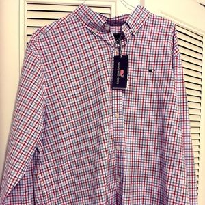 NEW Vineyard Vines Men's Dress Shirt XXL